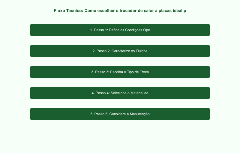 Como escolher o trocador de calor a placas ideal para sua aplicação industrial